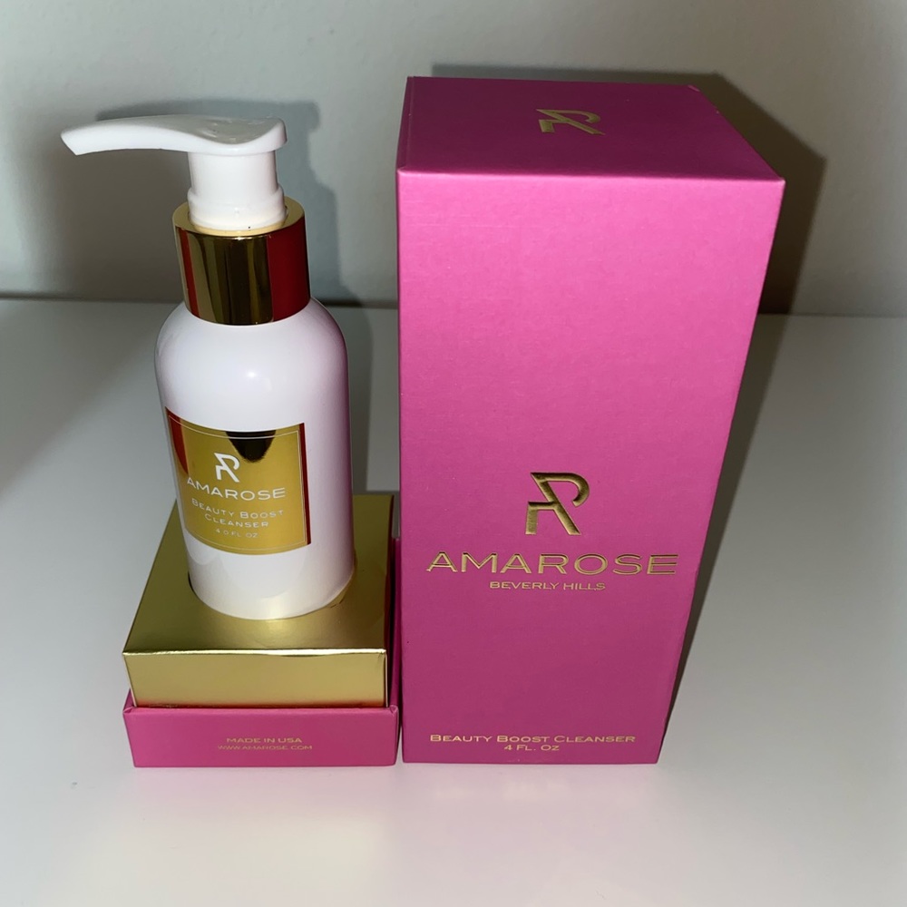 Amarose beauty boost cleanser vegan NEW